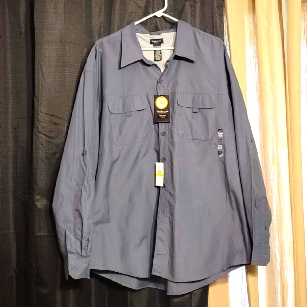 Van Heusen traveler men's shirt